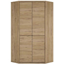 Shetland Oak Finish Corner Cupboard by Lavishway | Cupboards & Cabinets-44651