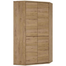 Shetland Oak Finish Corner Cupboard by Lavishway | Cupboards & Cabinets-44652
