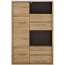 Shetland Oak Finish Display Cabinet by Lavishway | Display Cabinets-44656