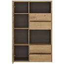 Shetland Oak Finish Display Cabinet by Lavishway | Display Cabinets-44657