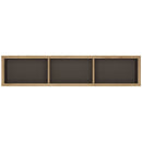 Shetland Oak Finish Wall Shelf by Lavishway | Book Shelves and Cabinets-44592