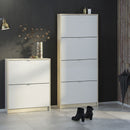 Shoes 4 Tilting Doors & 2 Layer Shoe Cabinet by Lavishway | Shoe Cabinets-28973