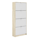 Shoes 4 Tilting Doors & 2 Layer Shoe Cabinet by Lavishway | Shoe Cabinets-28968