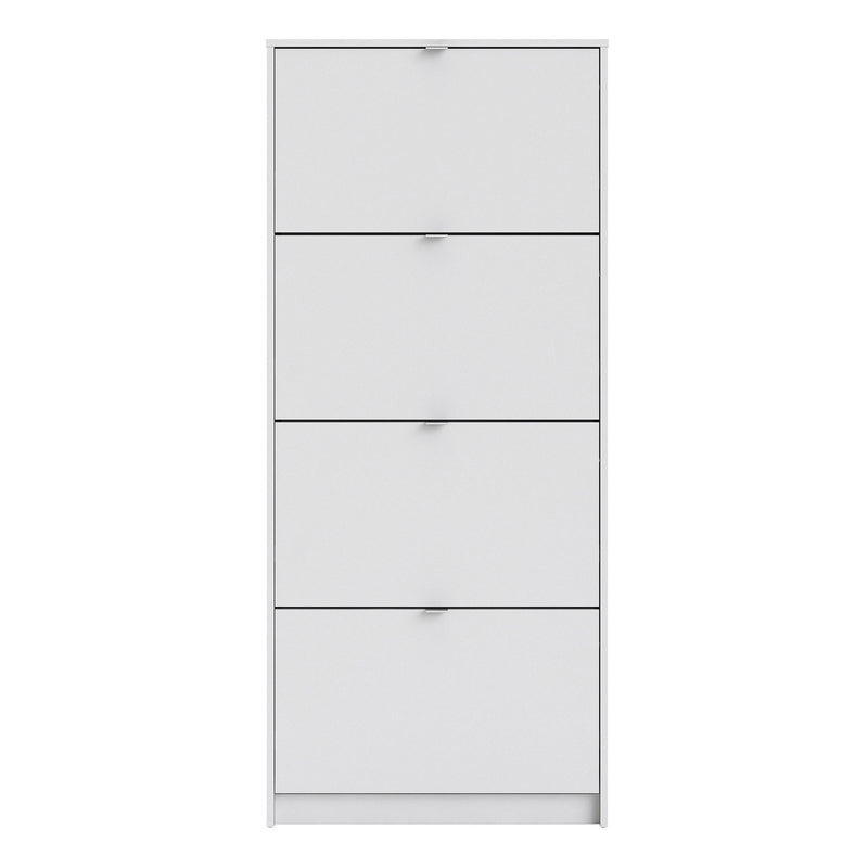 Shoes 4 Tilting Doors & 2 Layer Shoe Cabinet by Lavishway | Shoe Cabinets-28982