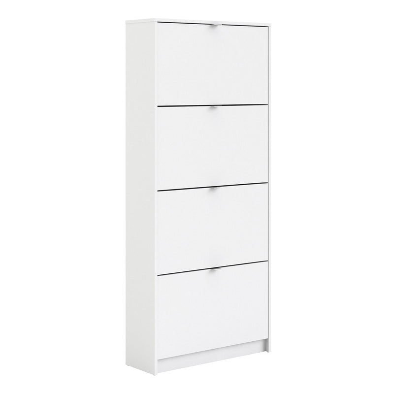 Shoes 4 Tilting Doors & 2 Layer Shoe Cabinet by Lavishway | Shoe Cabinets-28981