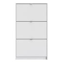 Shoes 3 Tilting Doors & 1 Layer Shoe Cabinet