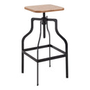 Shoreditch Industrial Style Black Bar Stool by Lavishway | Bar Stools-37762