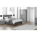 Shoreditch Slate Grey Velvet Ottoman Bed by Lavishway | Ottoman Beds-60831