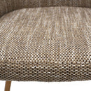 Sidcup Tweed Fabric Dining Chair Set of 2 by Lavishway | Dining Chairs-27328