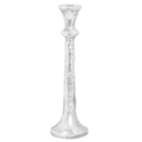 Ceramic Silver Collared Candle Holder by Lavishway | Candle Holders-50604