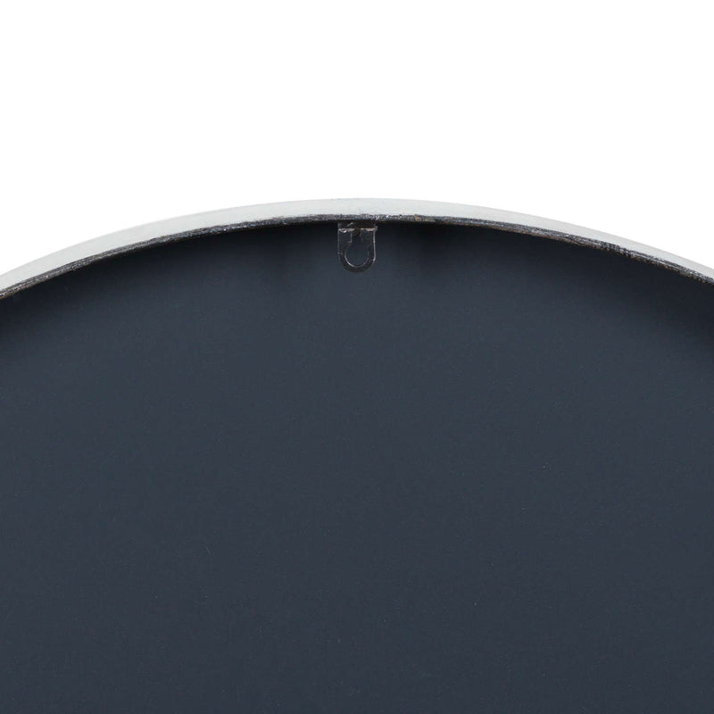 Roman Numeral Silver Foil Mirrored Wall Clock by Lavishway | Wall Clocks-51622