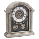 Silver Unique Mechanism Mantle Clock by Lavishway | Wall Clocks-51658