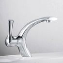 Classic Style Single Handle Chrome Basin Tap by Lavishway | Bathroom Faucet-49081