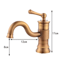 360-degree Swivel Single Handle Bathroom Tap by Lavishway | Bathroom Faucet-49005