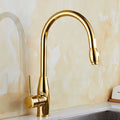 Sleek Design Pull Out Sprayer Kitchen Tap by Lavishway | Kitchen Faucets-48616