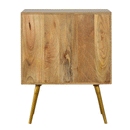 Odeon Cement Grey 1 Drawer Bedside Cabinet by Lavishway | Bedside Tables-57432