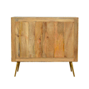 Odeon Mango Wood Grey 3 Chest Of Drawers by Lavishway | Chest Of Drawers-57424