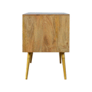 Odeon Cement Grey 2 Doors Media Unit by Lavishway | TV Units Cabinets-57418