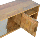 Odeon Cement Grey 2 Doors Media Unit by Lavishway | TV Units Cabinets-57419