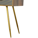 Odeon Cement Grey 1 Drawer Writing Desk by Lavishway | Reclaimed Wood Desks-57413