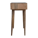 Odeon White Carved 2 Drawers Console Table by Lavishway | Hallway Console Table-57393