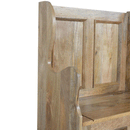 Mali Solid Wood Monks Storage Bench by Lavishway | Benches & Storage Benches-57364