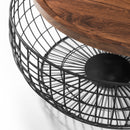 Smithson Wooden top Storage Coffee Table by Lavishway | Coffee Tables-60790