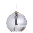 Smoked Glass Globe Hanging Pendant by Lavishway | Pendant Lighting-51460