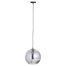 Smoked Glass Globe Hanging Pendant by Lavishway | Pendant Lighting-51459