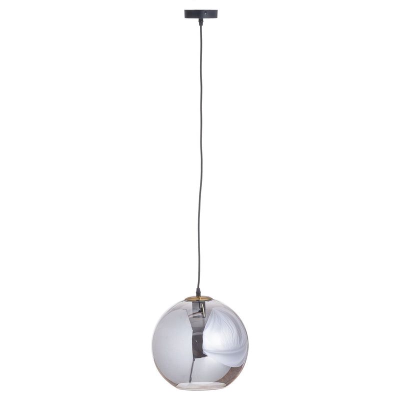 Smoked Glass Globe Hanging Pendant by Lavishway | Pendant Lighting-51459