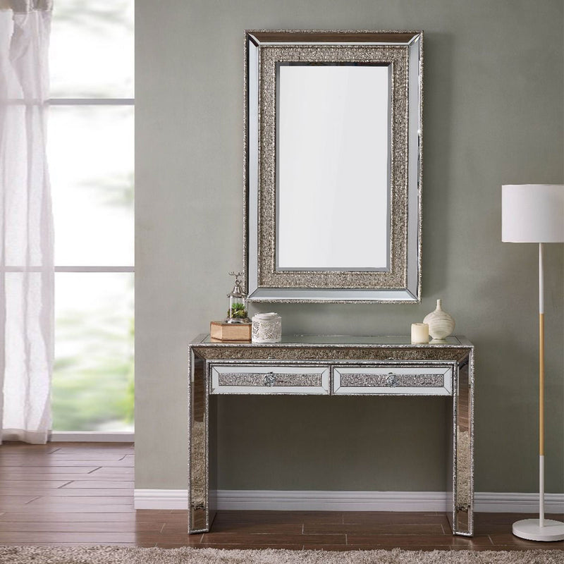 Sofia Decorative Wall Mirror & Console Table by Lavishway | Wall Mirrors-23836