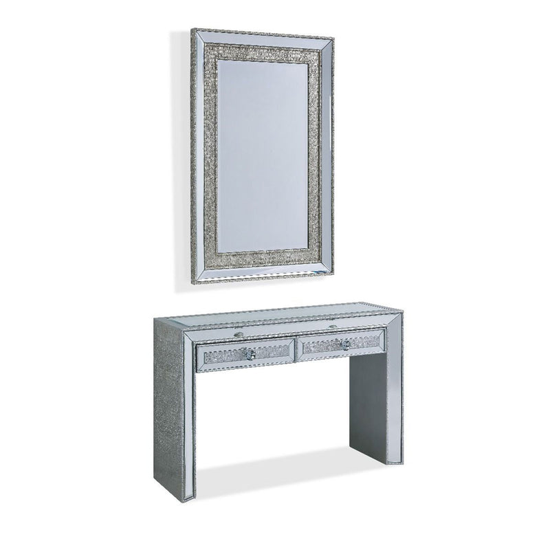 Sofia Decorative Wall Mirror & Console Table by Lavishway | Wall Mirrors-23837