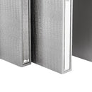 Sofia Glass Silver Nest of 3 Tables by Lavishway | Nest of Tables-23802