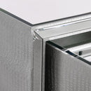 Sofia Glass Silver Nest of 3 Tables by Lavishway | Nest of Tables-23801