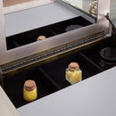 Sofia Mirrored Silver Dressing Table by Lavishway | Dressing Tables-23435