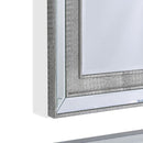 Sofia 2 Door Mirrored Chest & Wall Mirror by Lavishway | Wall Mirrors-24005