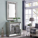 Sofia 2 Door Mirrored Chest & Wall Mirror by Lavishway | Wall Mirrors-23999