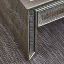 Sofia Silver Mirrored 2 Drawers Coffee Table by Lavishway | Coffee Tables-23849