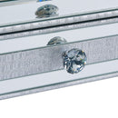 Sofia Silver Mirrored 2 Drawers Console Table by Lavishway | Hallway Console Table-23832