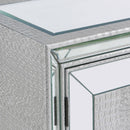 Sofia Silver Mirrored 3 Doors Sideboard by Lavishway | Sideboards-23983