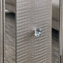 Sofia Silver Mirrored 3 Doors Sideboard by Lavishway | Sideboards-23981