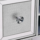 Sofia Silver Finish Glass TV Unit by Lavishway | TV Units Cabinets-23792