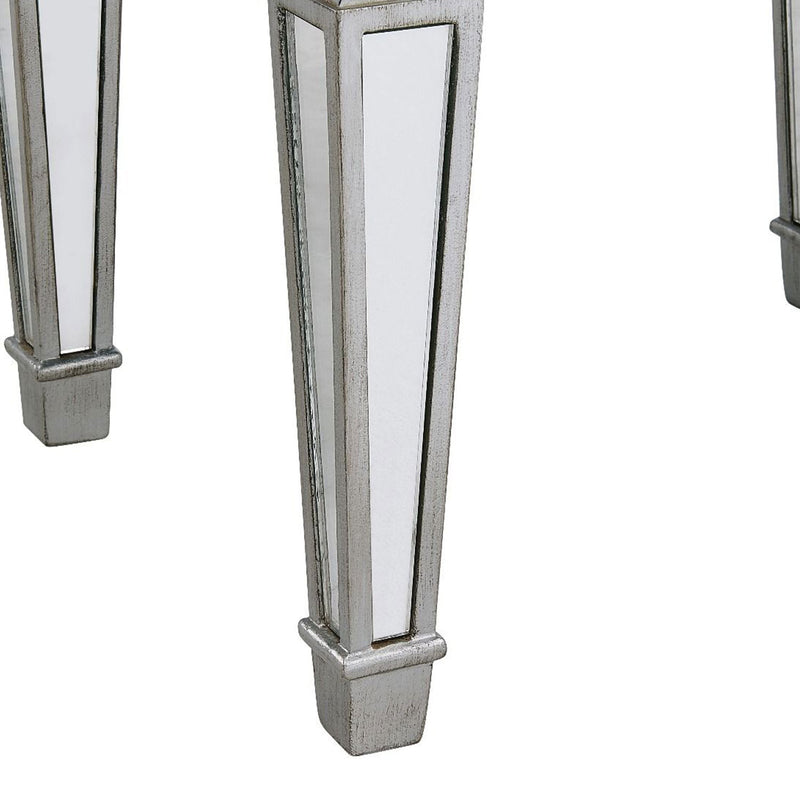 Sofia Velvet Dressing Table Stool by Lavishway | Dressing Table Stools-23404