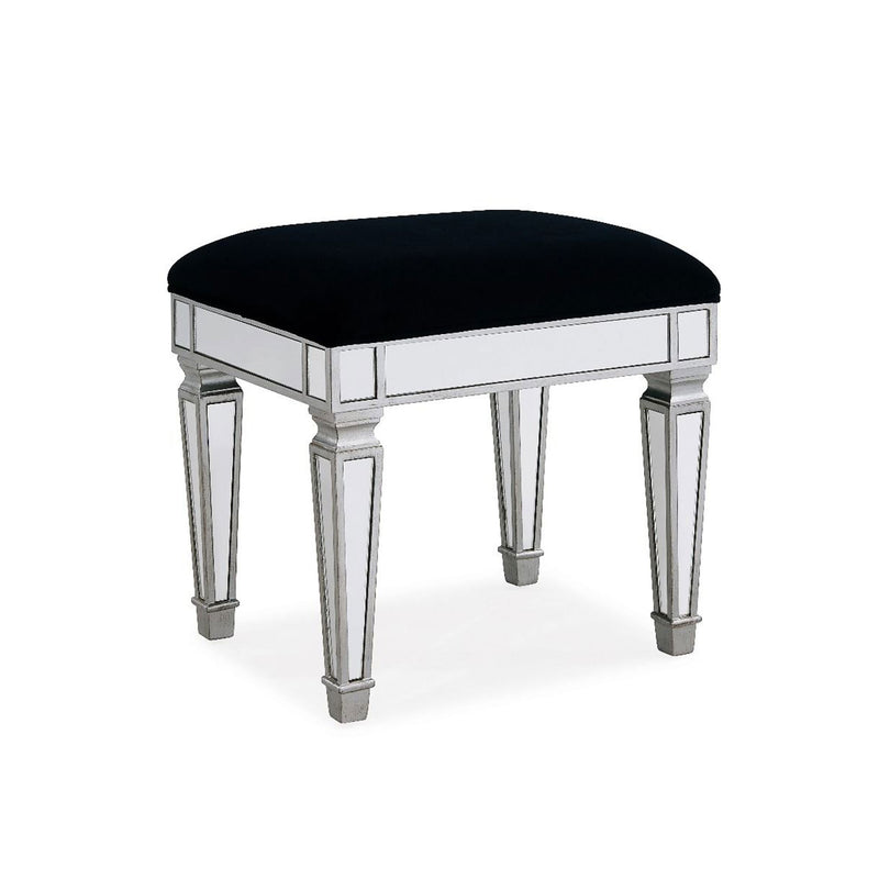 Sofia Velvet Dressing Table Stool by Lavishway | Dressing Table Stools-23402