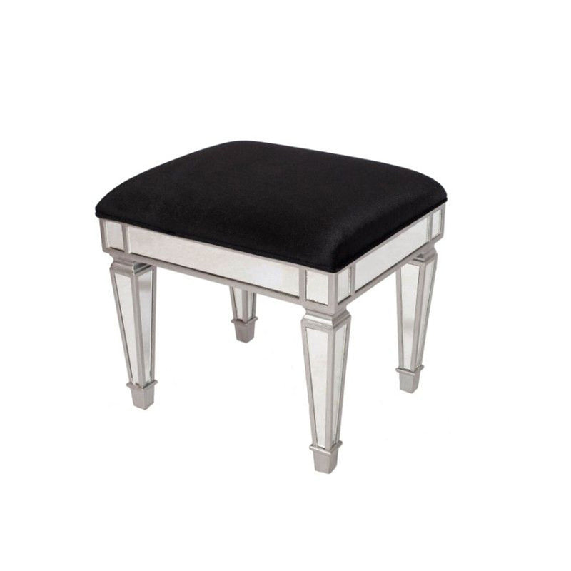 Sofia Velvet Dressing Table Stool by Lavishway | Dressing Table Stools-23401