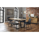 Soho Antique Black Faux Leather Dining Chair by Lavishway | Dining Chairs-60764