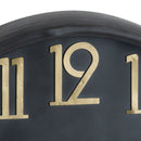 Soho Brass Retro Style Large Black Clock by Lavishway | Wall Clocks-26827