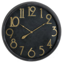 Soho Brass Retro Style Large Black Clock by Lavishway | Wall Clocks-26826
