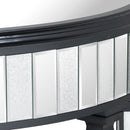 Soho Mirrored Semi-Circle Console Table by Lavishway | Hallway Console Table-26825