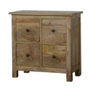 Solid Wood 4 Drawer Mini Cabinet Sideboard by Lavishway | Sideboards-22838